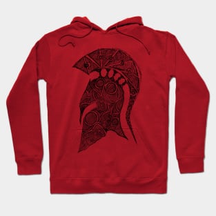 Spartan Helmet Sketch Hoodie